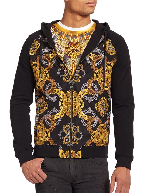 versace hoodie men's|versace sweater for men.